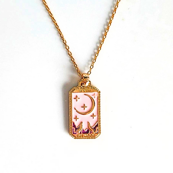 CADENA LUNA ROSA