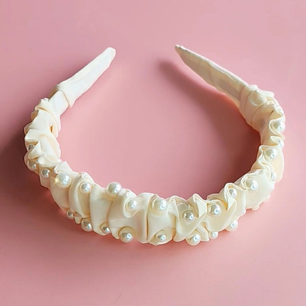 DIADEMA BRENDA IVORY