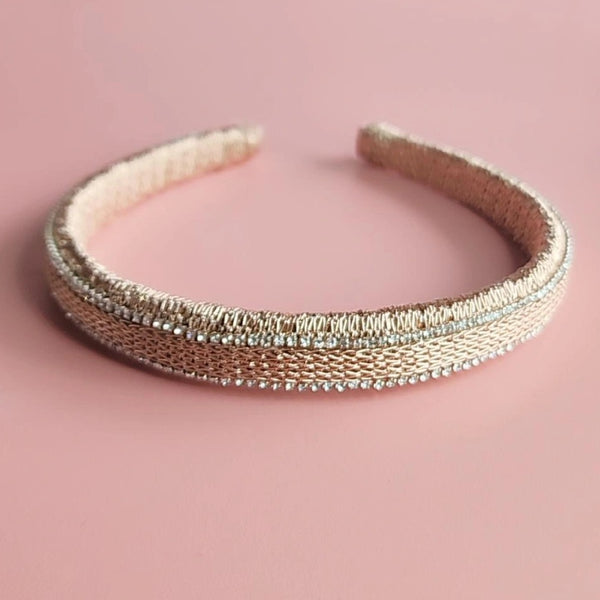 DIADEMA IRINA ORO ROSA