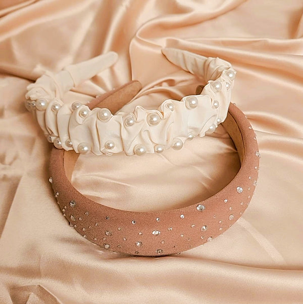 BALACA ALI + DIADEMA BRENDA IVORY